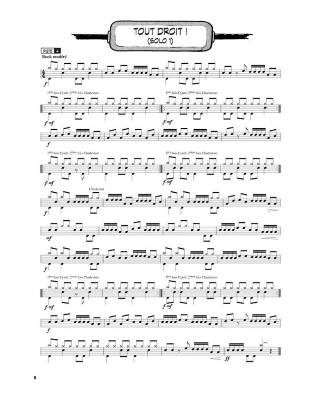 Méthode de Batterie Vol. 2 - Gert Bomhof - Editions De Haske