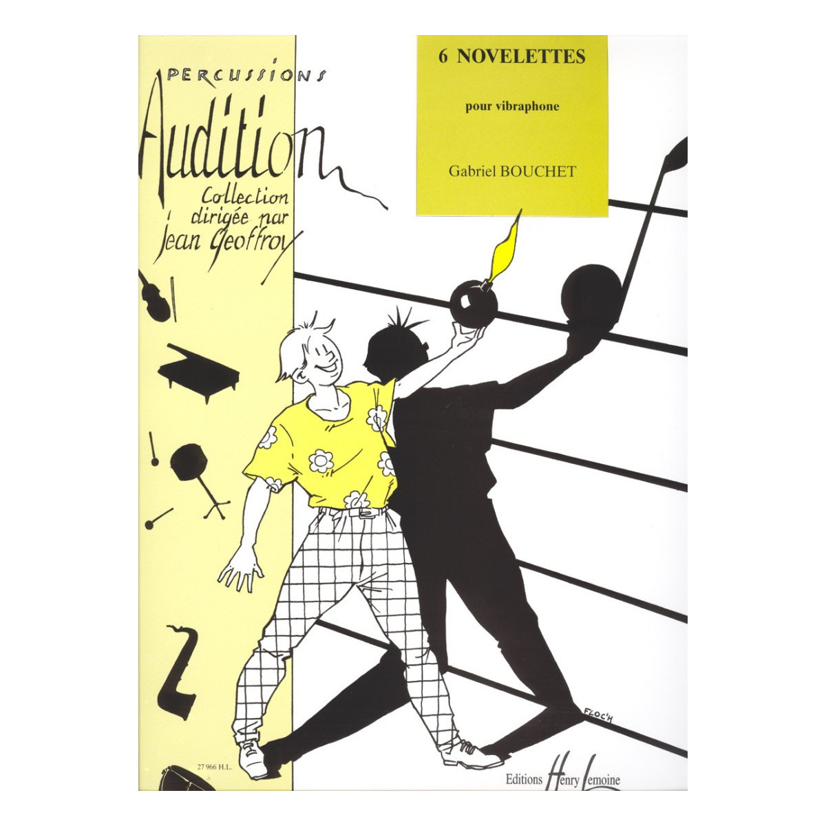 Six (6) Novelettes - Gabriel Bouchet - Vibraphone - Henry Lemoine