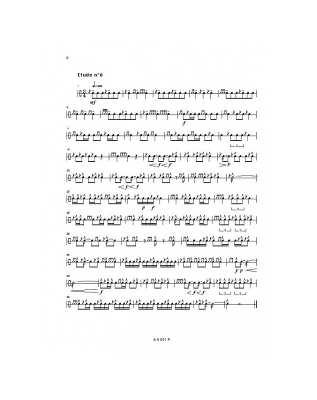 17 Etudes - Caisse Claire - Joël Chauvière - Alfonce Production