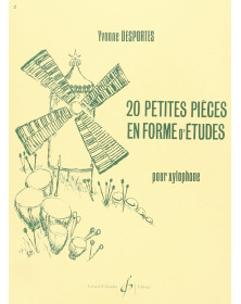 20 petites pièces en forme d'études - Xylophone - Yvonne Desportes