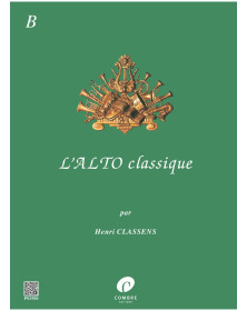 L'Alto classique Vol.B - Henri Classens - Editions Combre