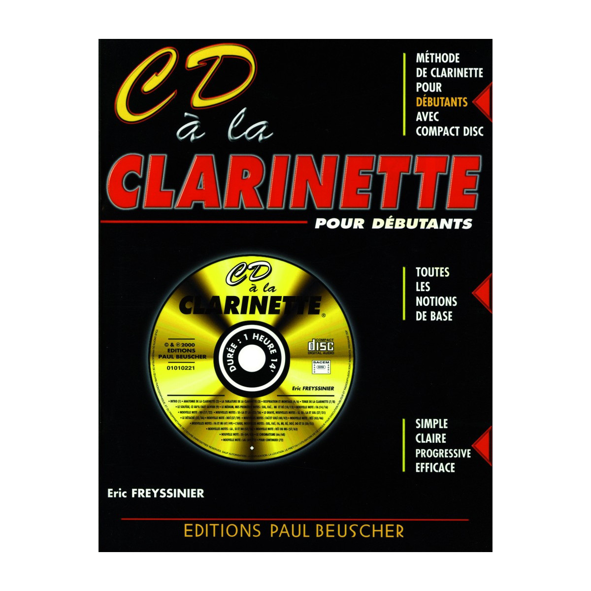 CD à la Clarinette - Editions Paul Beuscher
