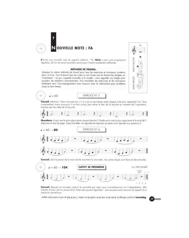 CD à la Clarinette - Editions Paul Beuscher