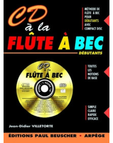 CD à la Flûte à bec - Editions Paul Beuscher