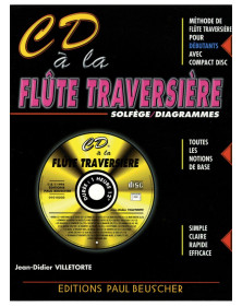 CD à la Flûte traversière - Editions Paul Beuscher