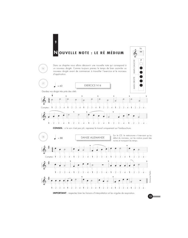 CD à la Flûte traversière - Editions Paul Beuscher