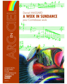A Week in Sundance - Daniel Massard - Contrebasse - Editions Combre