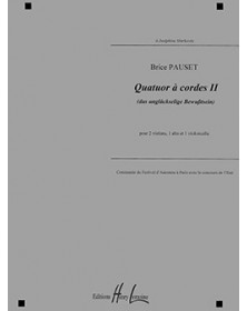 Quatuor à cordes II Das unglückselige Bewusstsein