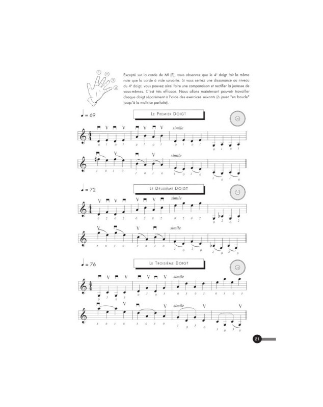 CD au Violon - Francis Darizcuren - Editions Paul Beuscher