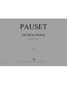 De Prolatione