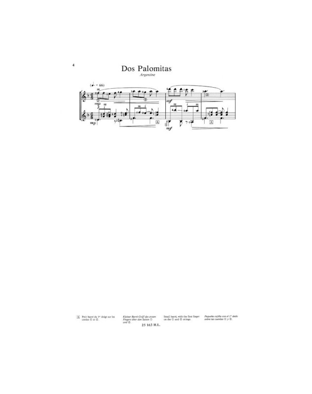 Chansons et Danses d'Amérique Latine Vol. C - 2 Guitares - Henry Lemoine