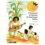 Chansons et Danses d'Amérique Latine Vol. A - 2 Guitares - Henry Lemoine
