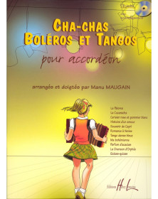 Cha-Chas Tangos et Boleros - Accordéon - Manu Maugain - Henry Lemoine
