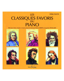 CD - Les Classiques favoris volume débutants - Editions Henry Lemoine