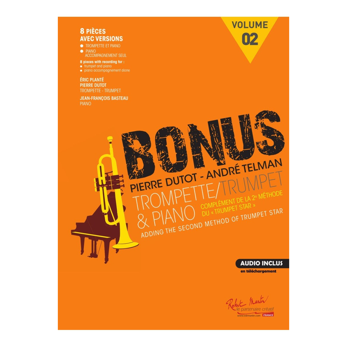 Bonus Vol. 2 - Trompette - Editions Robert Martin
