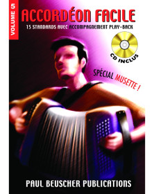 Accordéon facile Vol.5 - Spécial Musette - Editions Paul Beuscher
