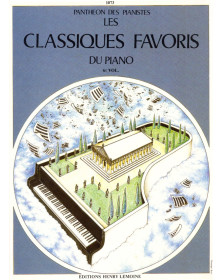 Les Classiques favoris Vol.6 - Editions Henry Lemoine