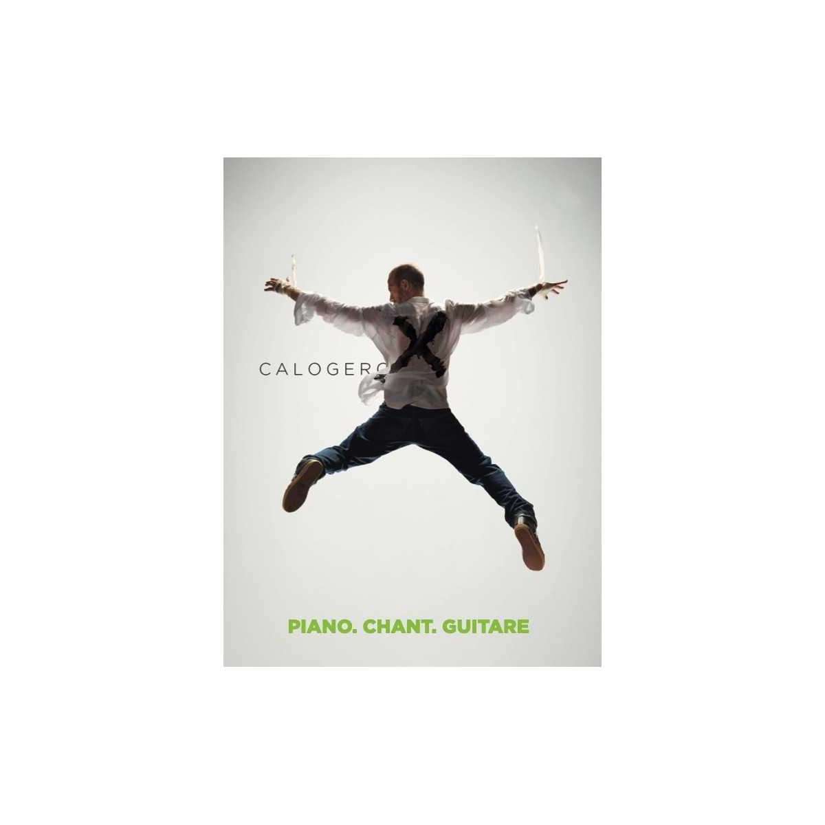 Calogero X (Dix) - Recueil pour Piano, Chant, Guitare