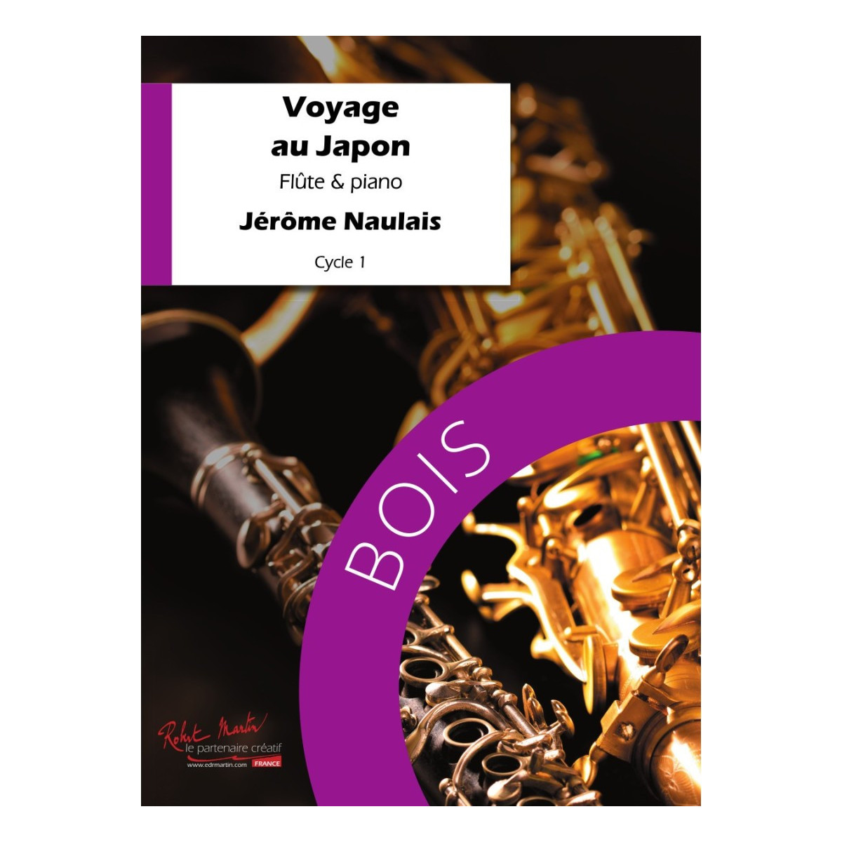 Jérôme Naulais : Voyage au Japon - Flute et Piano - Robert Martin