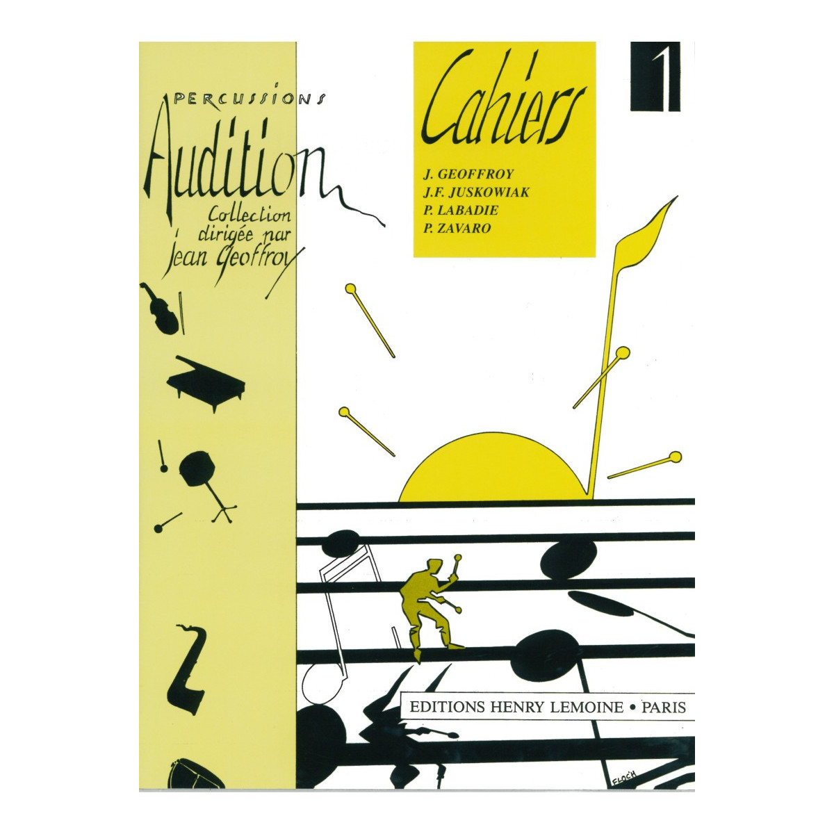 Audition Vol.1 - Jean Geoffroy - Percussions - Editions Henry Lemoine