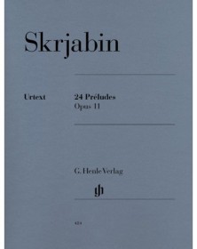 Alexander Scriabin : 24 Préludes Op.11 - Henle Verlag