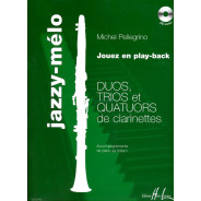 Jazzy-mélo - Michel Pellegrino - Clarinette - Editions Henry Lemoine