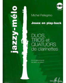 Jazzy-mélo - Michel Pellegrino - Clarinette - Editions Henry Lemoine