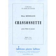 Chansonnette - Alto et Piano - Max Méreaux - Editions Pierre Lafitan
