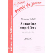 Sonatine Cuprifère (Saxhorn Alto) - Alexandre Carlin - Lafitan