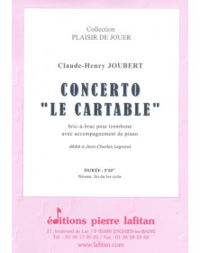 Concerto Le Cartable - Trombone - Claude-Henry Joubert