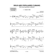 Deux Thèmes Populaires Cubains - Leo Brouwer - Guitare