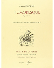 Humoresque Opus 101 N° 7 - Flûte et Piano - Antonín Dvořák - Billaudot