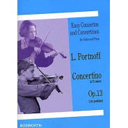 Concertino en mi mineur op. 13 - Violon et Piano - Leo Portnoff