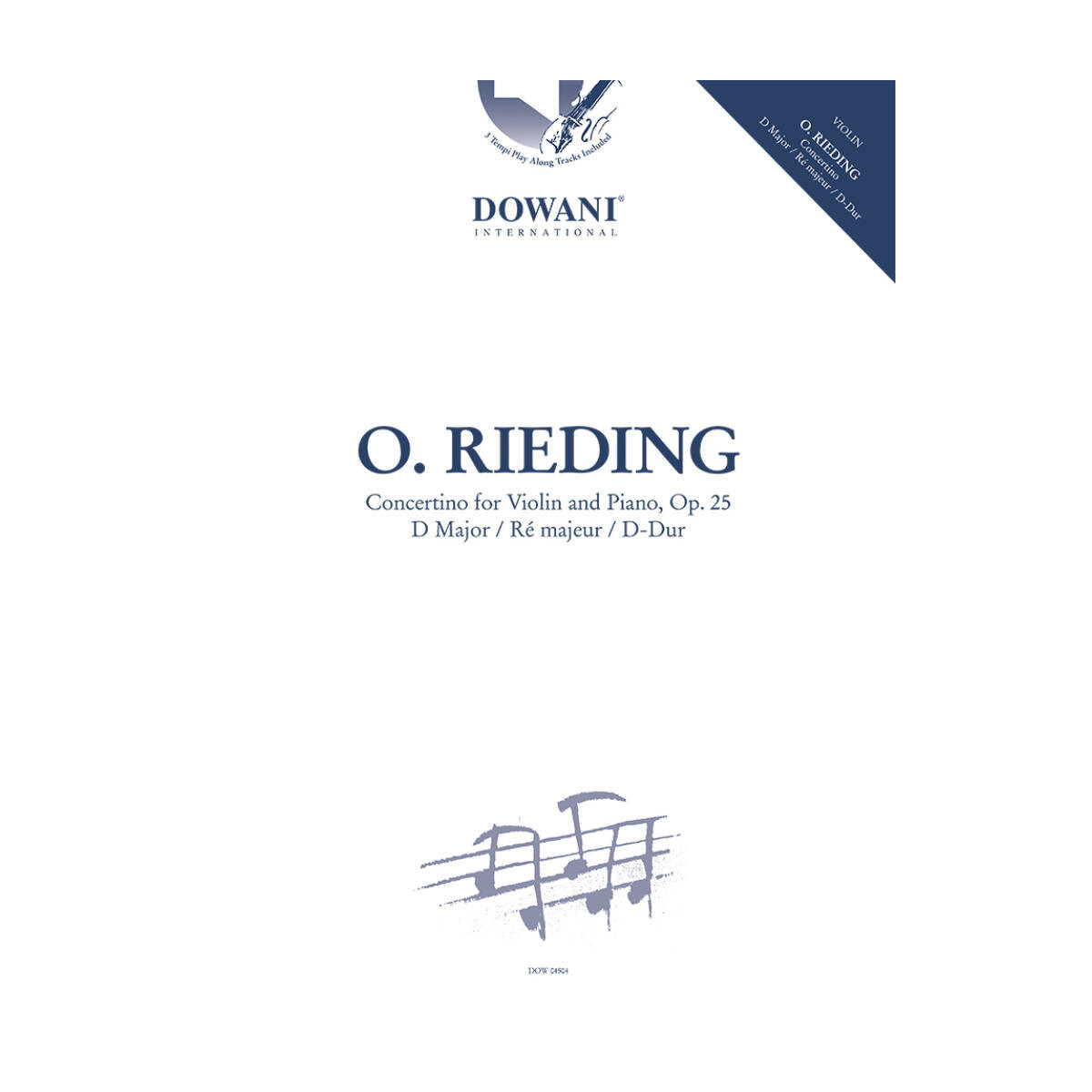 Concertino Op. 25 en ré majeur - Oscar Rieding - Dowani