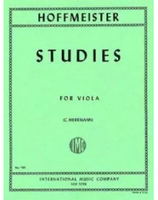 Etudes pour Alto - Studies for Viola - Hoffmeister - IMC
