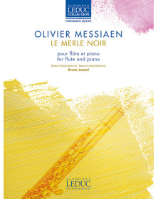 Le Merle Noir - Flute et Piano - Messiaen - Alphonse Leduc
