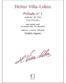 Prélude n° 1 - extrait des Cinq Préludes - Guitare - Villa-Lobos