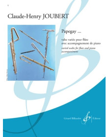 Papegay - Flute et Piano - Claude-Henry Joubert - La Stravaganza