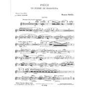 Pièce En Forme De Habanera - Flute et Piano - Maurice Ravel