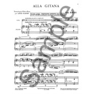 Alla Gitana - Flûte et Piano - Paul Dukas - Editions Alphonse Leduc