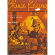Le Blues picking - Guitare - Alain Giroux - Editions Henry Lemoine