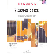 Picking jazz - Guitare - Alain Giroux - Editions Henry Lemoine