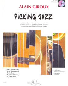 Picking jazz - Guitare - Alain Giroux - Editions Henry Lemoine