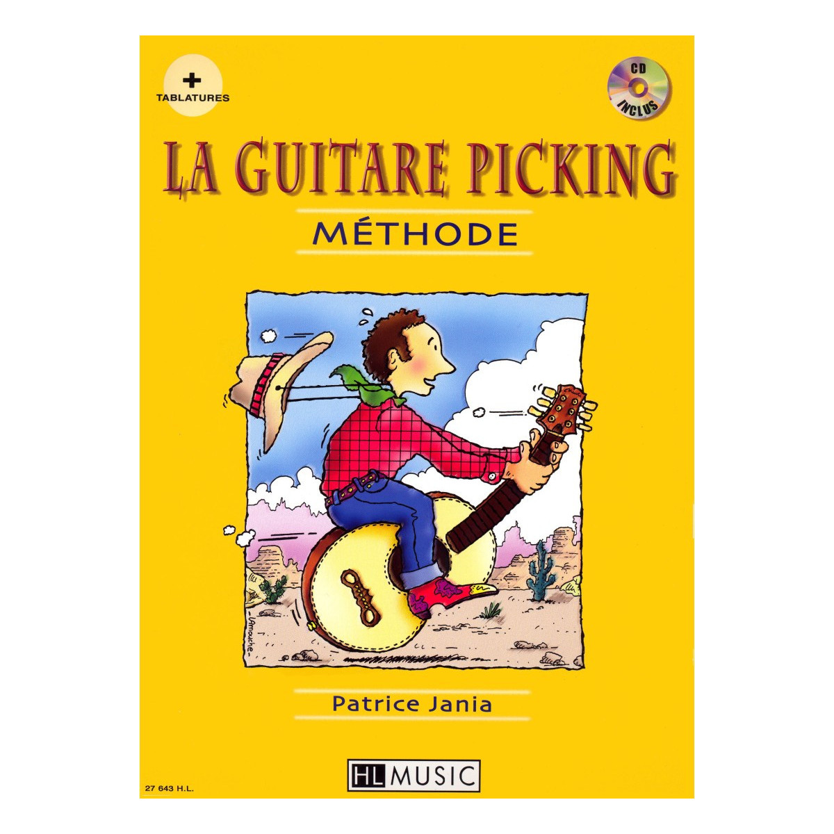La Guitare picking - Patrice Jania - Editions Henry Lemoine