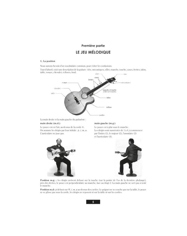 La Guitare picking - Patrice Jania - Editions Henry Lemoine