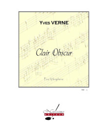 Clair Obscur - Vibraphone - Yves Verne - Editions Notissimo