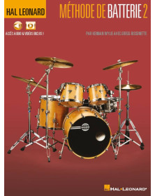 Méthode de Batterie Vol. 2 - Hal Leonard - Kennan Wylie