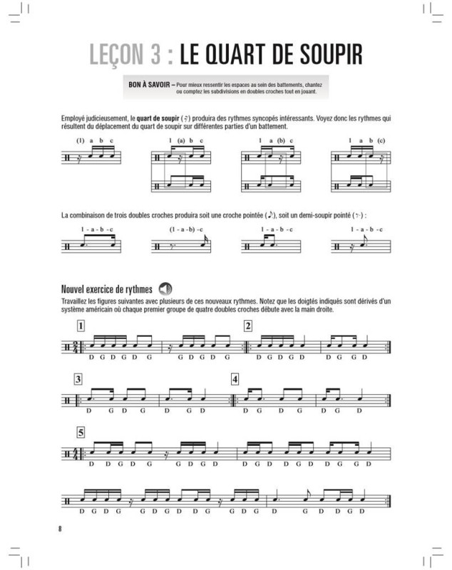 Méthode de Batterie Vol. 2 - Hal Leonard - Kennan Wylie