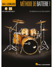 Méthode de Batterie Vol. 1 - Hal Leonard - Kennan Wylie