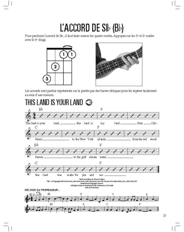 Le Ukulélé pour les enfants - Hal Leonard